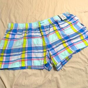 Sleepshort Plus Size 22/24w NWT Plaid